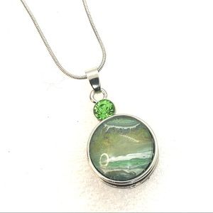 Necklace 20mm Snap Jewelry Stainless Steel SN20